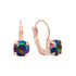 Серьги "Krāšņums II (Rainbow Dark)" с кристаллами Swarovski™